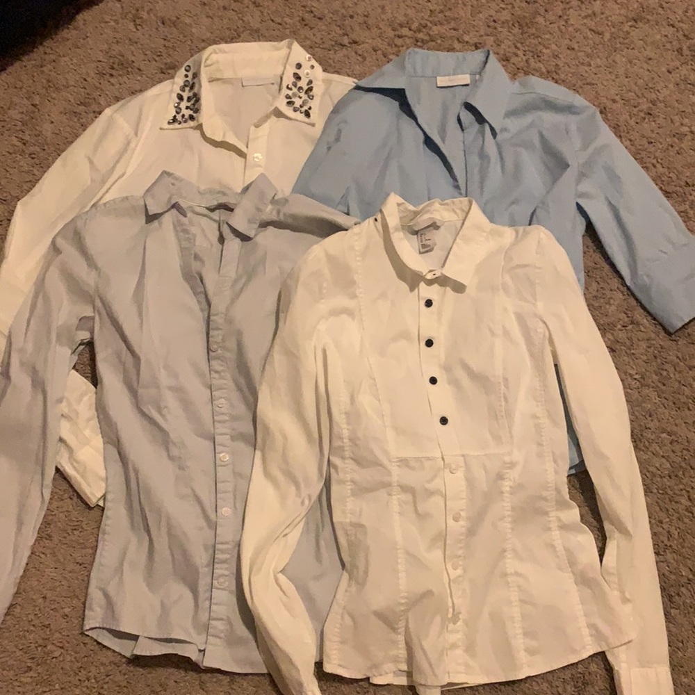 H&M & New York & Company Work blouse bundle